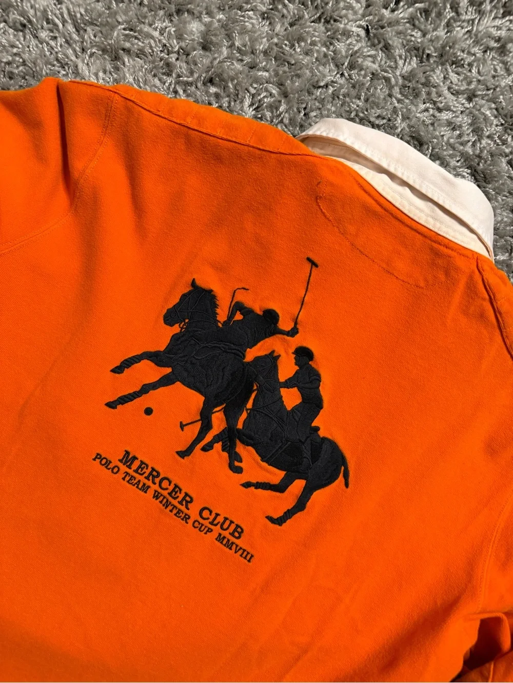2008 Polo Ralph Lauren Rugby Polo Mercer Club Polo Team Winter Cup